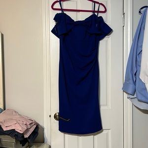 Marina blue dress